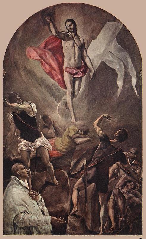 GRECO, El Resurrection hhd Norge oil painting art